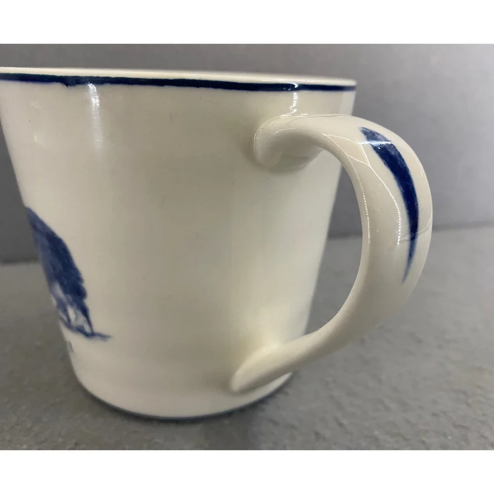 Molly Hatch Stoneware Dog Mug Anthropologie 16 oz CORGI
